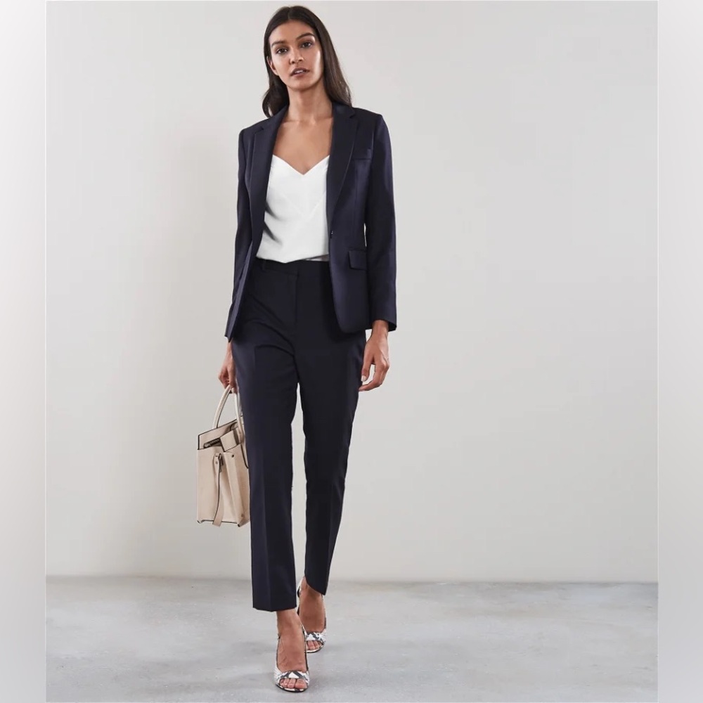 Reiss Fenton Suit (Blazer & Pants) in Navy Blue